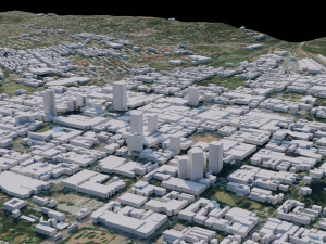 Pretoria - South Africa 3D 모델