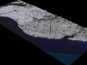 1:1 scale model of Manhattan in Minecraft