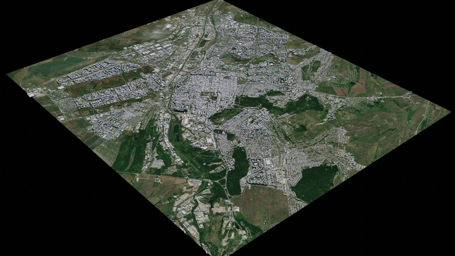 Chisinau - Moldova 3D Model .c4d .max .obj .3ds .fbx .stl .blend 