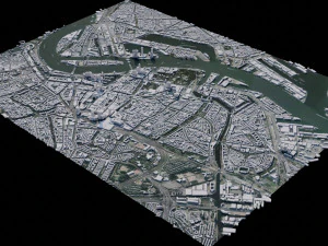 Rotterdam - Belanda Model 3D