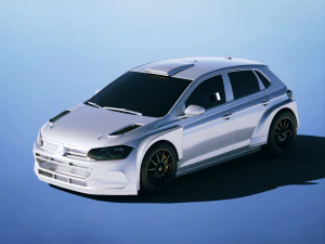 Volkswagen Polo GTI Corrida 2015 Modelo 3D