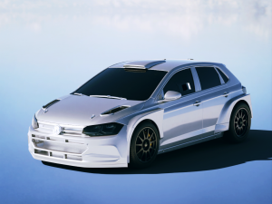 Volkswagen Polo GTI Race 2015 3D Модель
