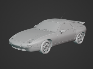 Porsche 928 GTS 1993 3Dモデル