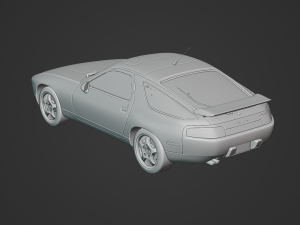 Porsche 928 GTS 1993 3Dモデル