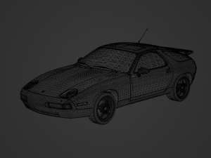 Porsche 928 GTS 1993 3Dモデル