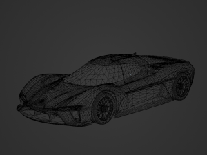 Nio EP9 Model 3D