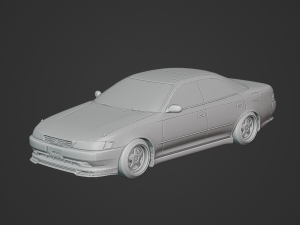 Toyota Mark II Tourer V JZX90 3D Model