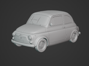 Fiat Abarth 595 SS 1957 Modelo 3D