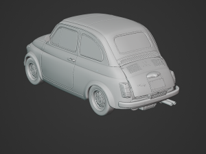 Fiat Abarth 595 SS 1957 Modelo 3D