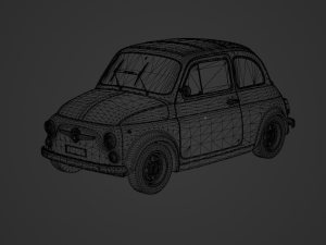 Fiat Abarth 595 SS 1957 Modelo 3D