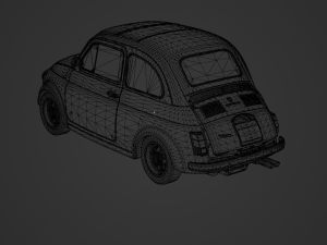 Fiat Abarth 595 SS 1957 Modelo 3D