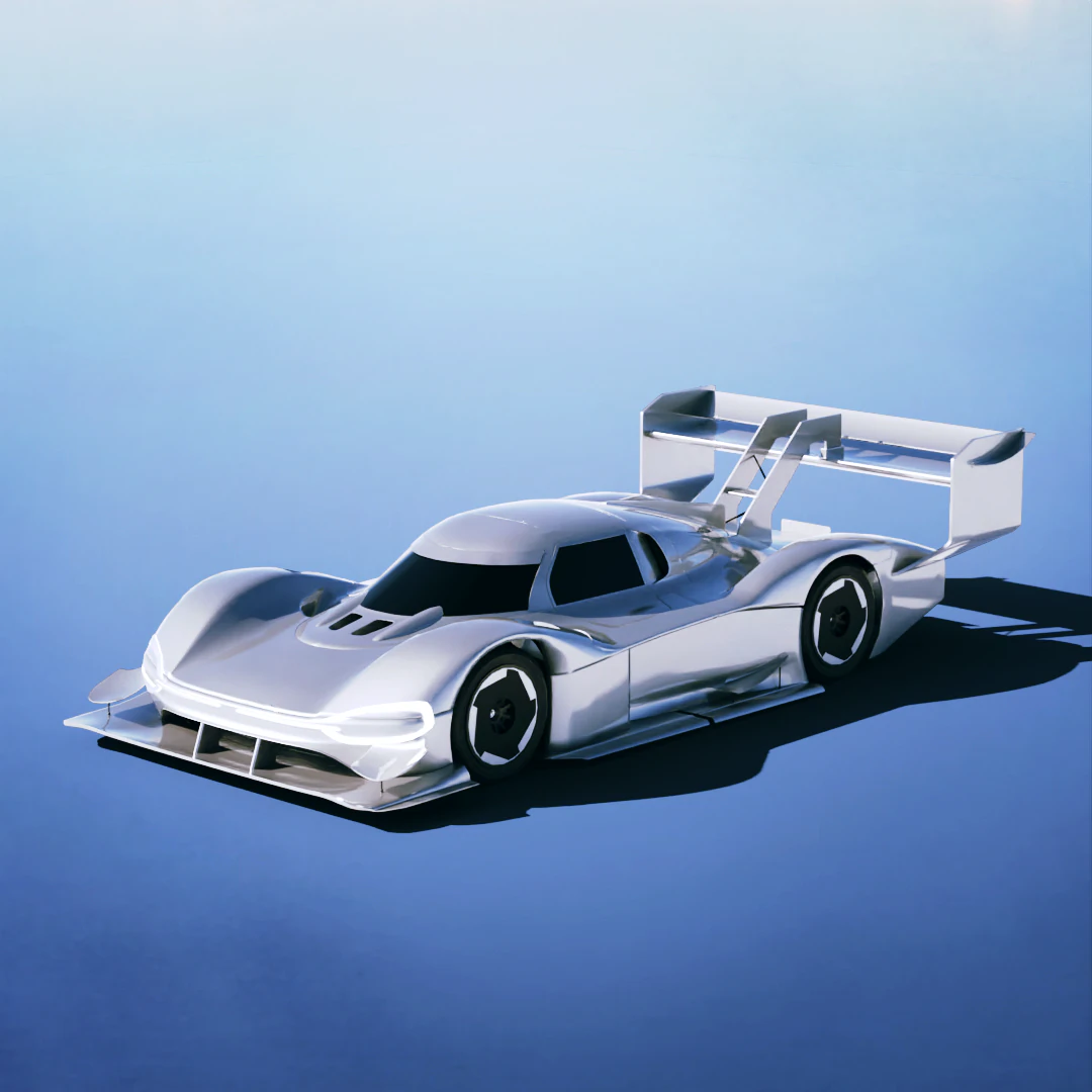 Volkswagen ID R 2018 3D Model .c4d .max .obj .3ds .fbx .stl .blend 