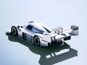Volkswagen ID R 2018 3D Model