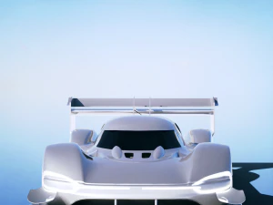 Volkswagen ID R 2018 3D Model