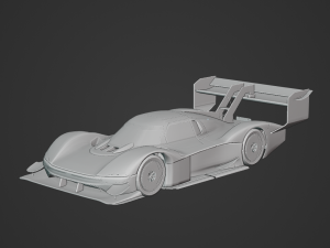 Volkswagen ID R 2018 Model 3D