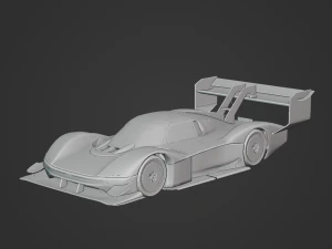 Volkswagen ID R 2018 3D Model