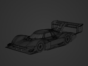 Volkswagen ID R 2018 Model 3D