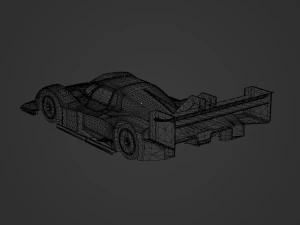 Volkswagen ID R 2018 3D Model