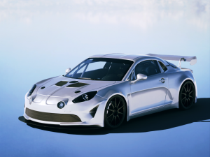 Alpine A110 GT4 2019 Model 3D
