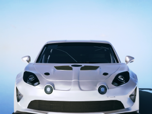Alpine A110 GT4 Cup + A110 production version in action