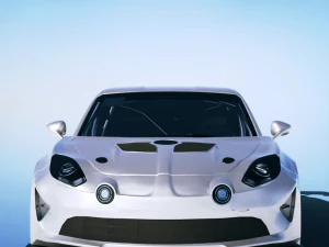Alpine A110 GT4 2019 3D Model