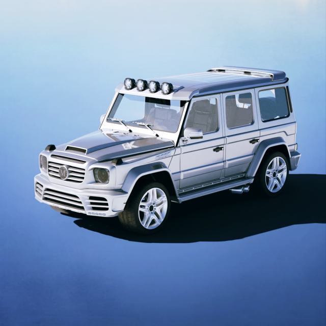 Mercedes Benz AMG G63 Mansory Gronos 2017 Modello 3D .c4d .max .obj .3ds .fbx .stl .blend 