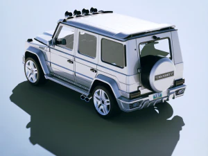 Mercedes Benz AMG G63 Mansory Gronos 2017 3D Model