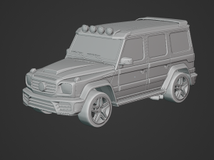Mercedes Benz AMG G63 Mansory Gronos 2017 Modello 3D