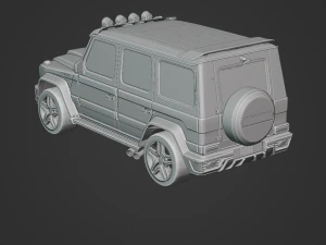 Mercedes Benz AMG G63 Mansory Gronos 2017 3D Model