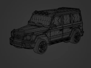 Mercedes Benz AMG G63 Mansory Gronos 2017 3D Model