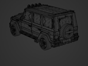Mercedes Benz AMG G63 Mansory Gronos 2017 Modello 3D