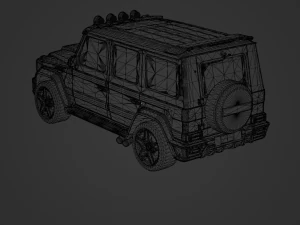 Mercedes Benz AMG G63 Mansory Gronos 2017 3D Model