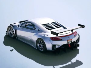 Honda NSX GT3 2019 3D Model
