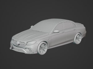 Mercedes AMG E63 Brabus 800 2018 Modelo 3D