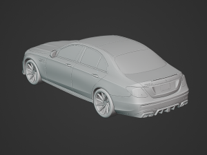 Mercedes AMG E63 Brabus 800 2018 Modelo 3D