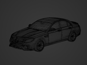 Mercedes AMG E63 Brabus 800 2018 Modelo 3D