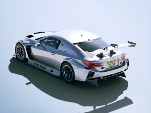 Lexus RC F GT3 2016 3D Model