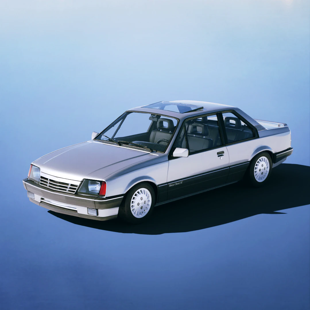 Chevrolet Monza Classic SE 500EF 1990 3D Model .c4d .max .obj .3ds .fbx .stl .blend 