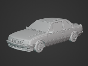 Chevrolet Monza Classic SE 500EF 1990 3D Модель