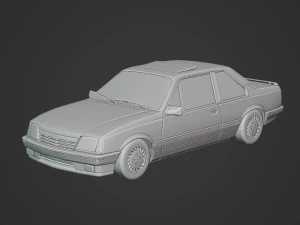 Chevrolet Monza Classic SE 500EF 1990 3D Model