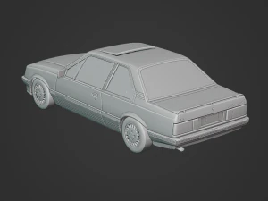 Chevrolet Monza Classic SE 500EF 1990 3D Model