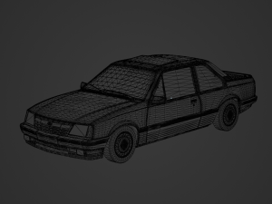 Chevrolet Monza Classic SE 500EF 1990 3D Модель