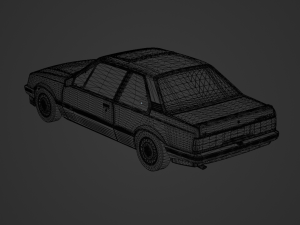 Chevrolet Monza Classic SE 500EF 1990 3D Модель