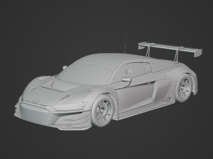 Audi R8 LMS GT3 2019 3D Model