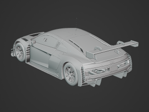 Audi R8 LMS GT3 2019 3D Model