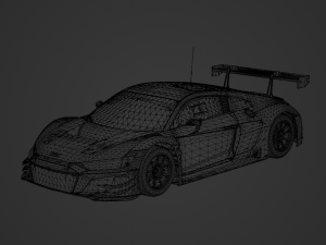 Audi R8 LMS GT3 2019 3D Model
