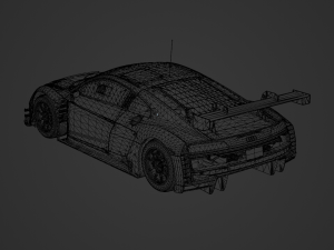 Audi R8 LMS GT3 2019 3D Model