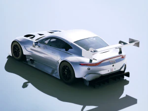 Aston Martin Vantage GT3 2019 3D Model
