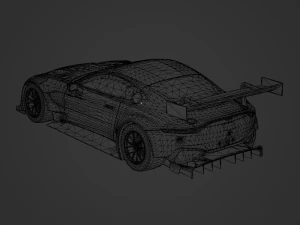 Aston Martin Vantage GT3 2019 3D Model