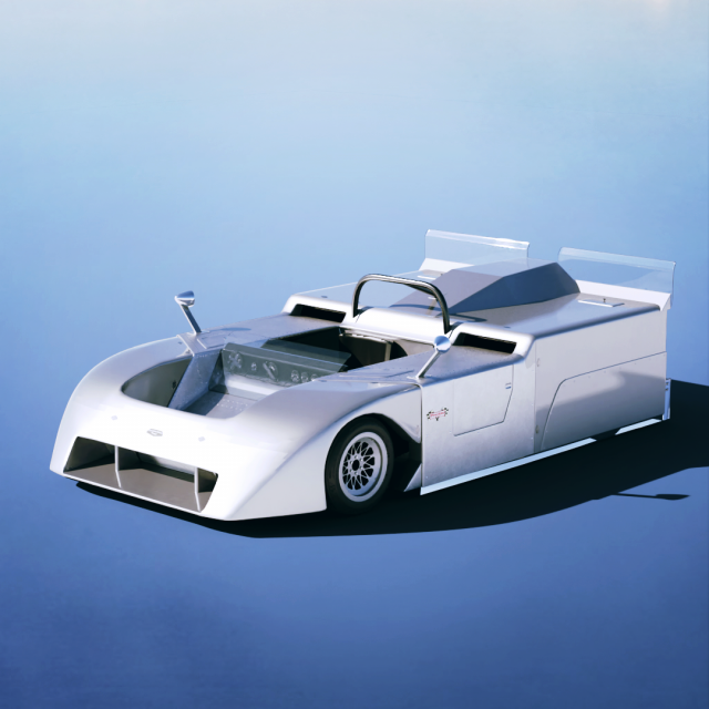 Chaparral 2J 1970 3Dモデル .c4d .max .obj .3ds .fbx .stl .blend 